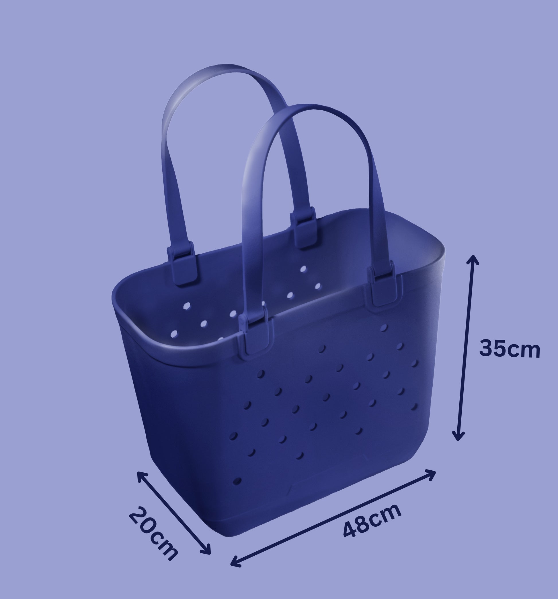 navy eva beach bag tote