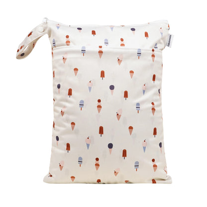 dry wet bag with icecream print