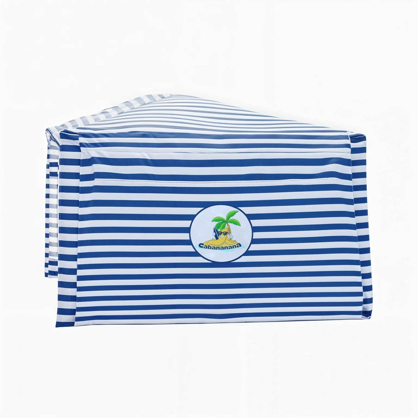 Beach Cabana Side Wall  - Blue Stripe